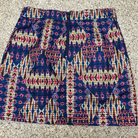 SAM EDELMAN NWOT TRIBAL PRINT MINI SKIRT!! - Picture 7 of 9